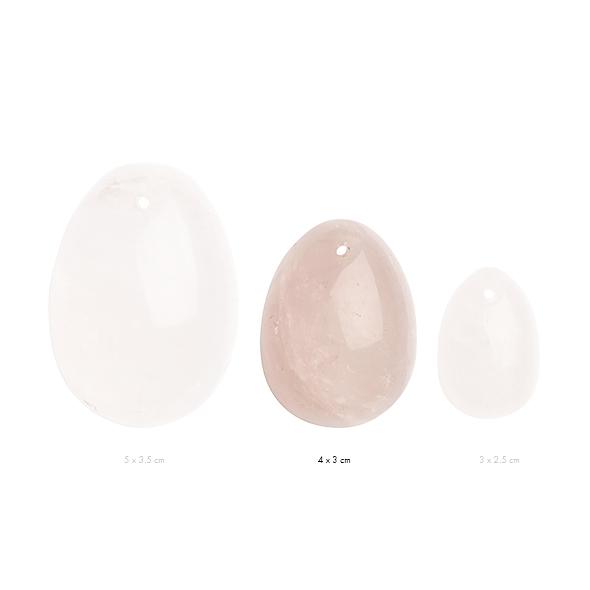La Gemmes – Yoni Egg Rose Quartz (M)