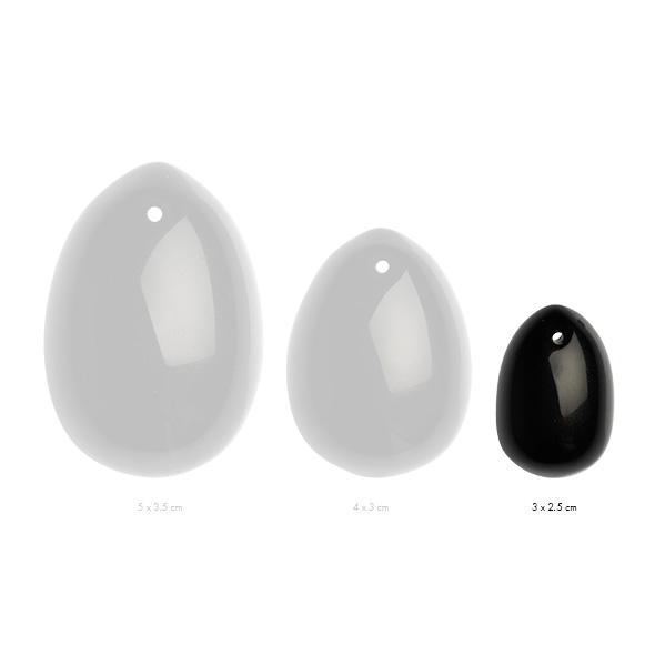 La Gemmes – Yoni Egg Black Obsidian (S)