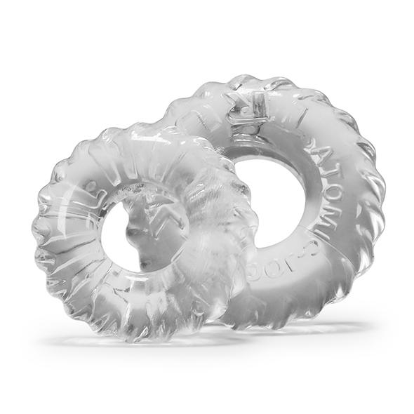Oxballs – Truckt Cockring 2-pack Clear
